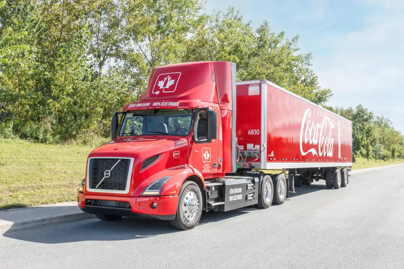 Volvo, Coca-Cola adds Volvo electric trucks to Canadian fleet