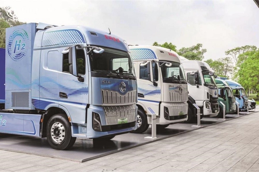 Dongfeng, Dongfeng unveils hydrogen truck with 400 kW fuel cell