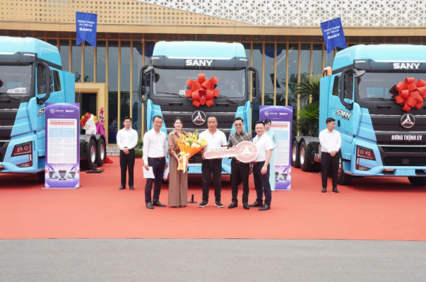 Sany to deploy over 100 electric trucks in Vietnam