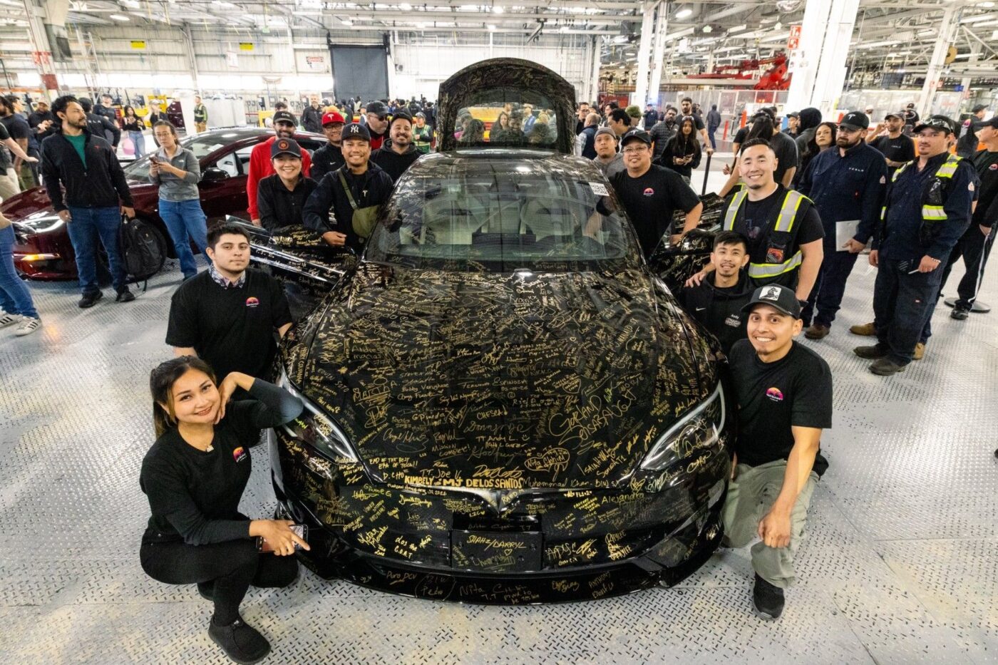 Final Tesla Model S rolls off the production line