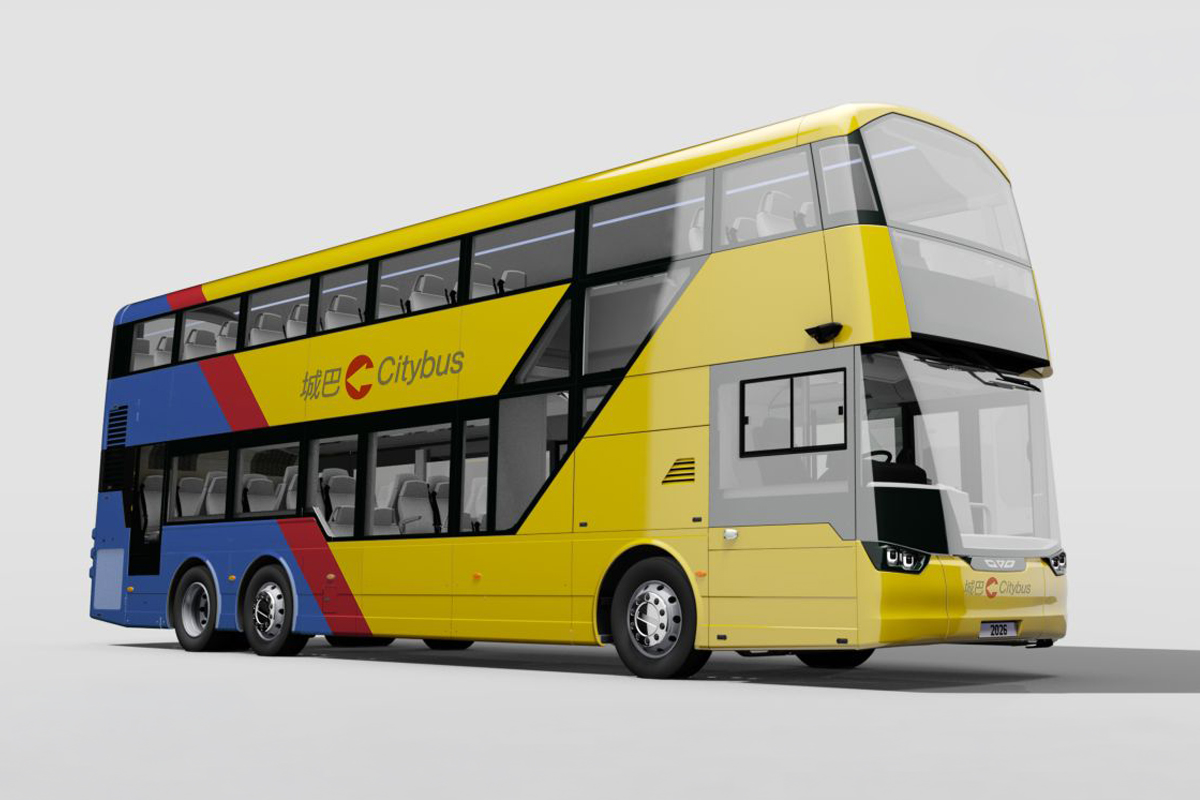 Hong Kong: Citybus orders 20 Wrightbus StreetDeck Electroliners