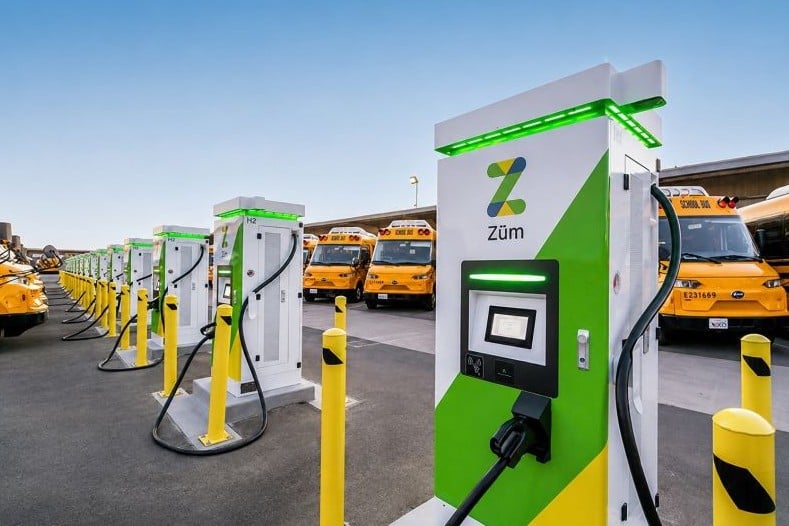 Zum and SFUSD launch largest electric school bus fleet in the US