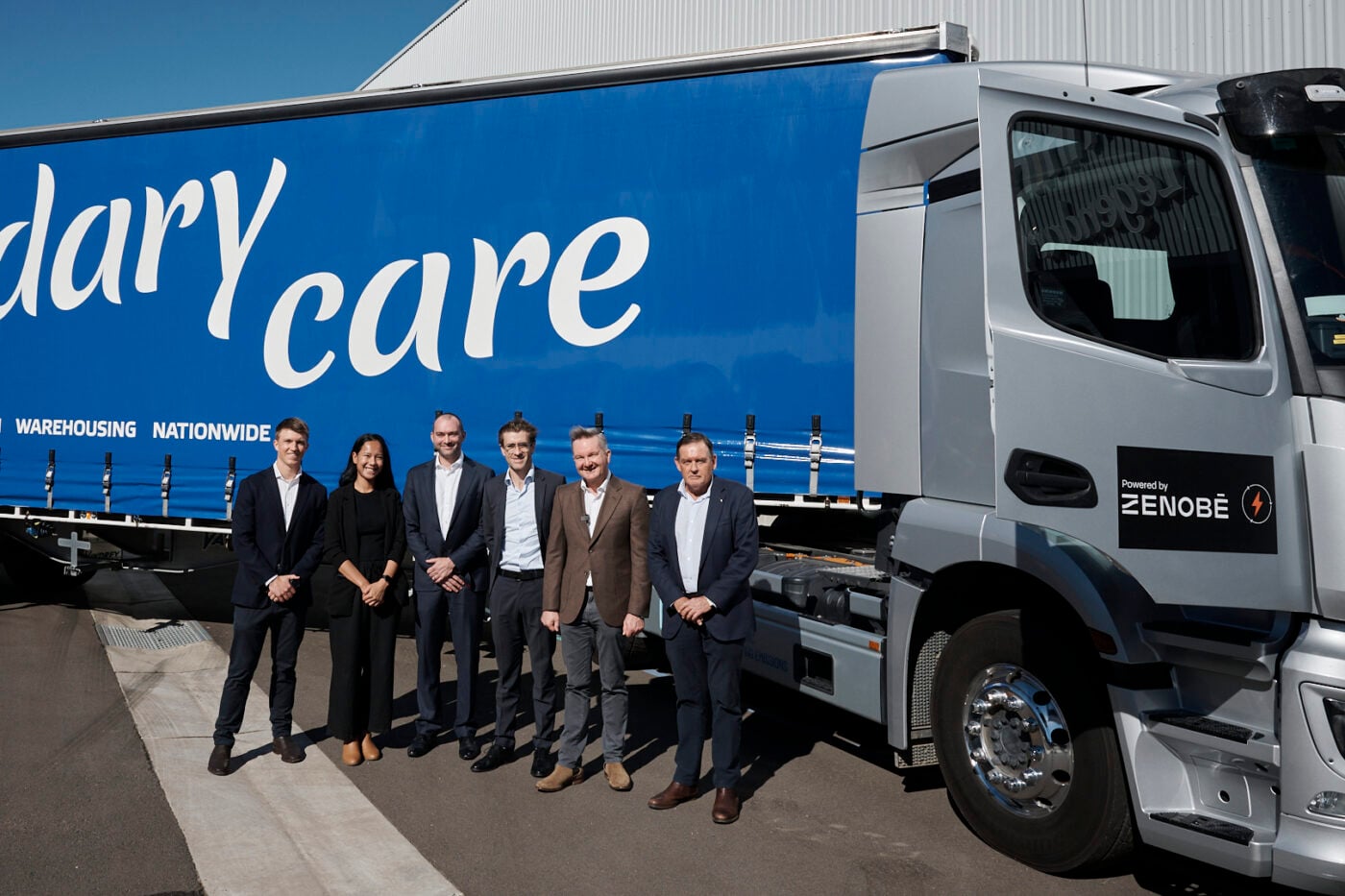 Zenobe launches partnership with Australian logistics group