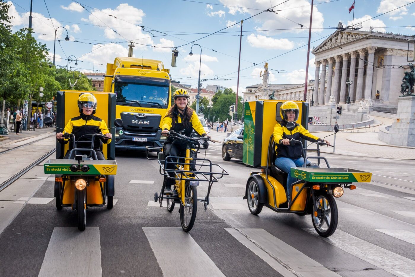 Austrian Post achieves zero-emission deliveries in Vienna