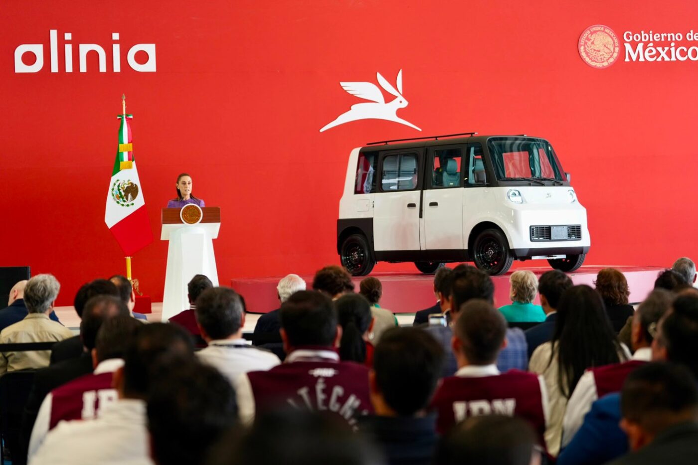 Mexico unveils its first electric car