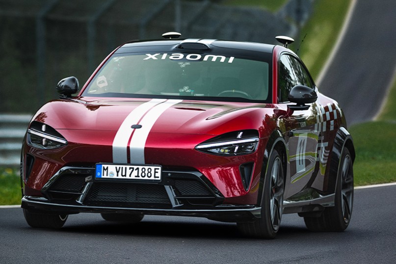 Xiaomi, Driverless Xiaomi YU7 GT completes lap on the Nürburgring