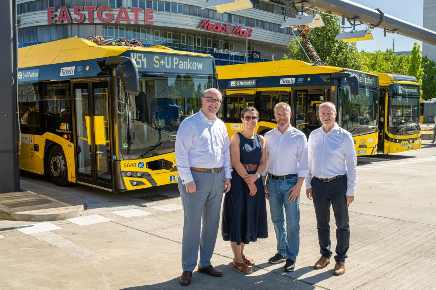 BVG commissions fast-charging station for electric buses in Berlin