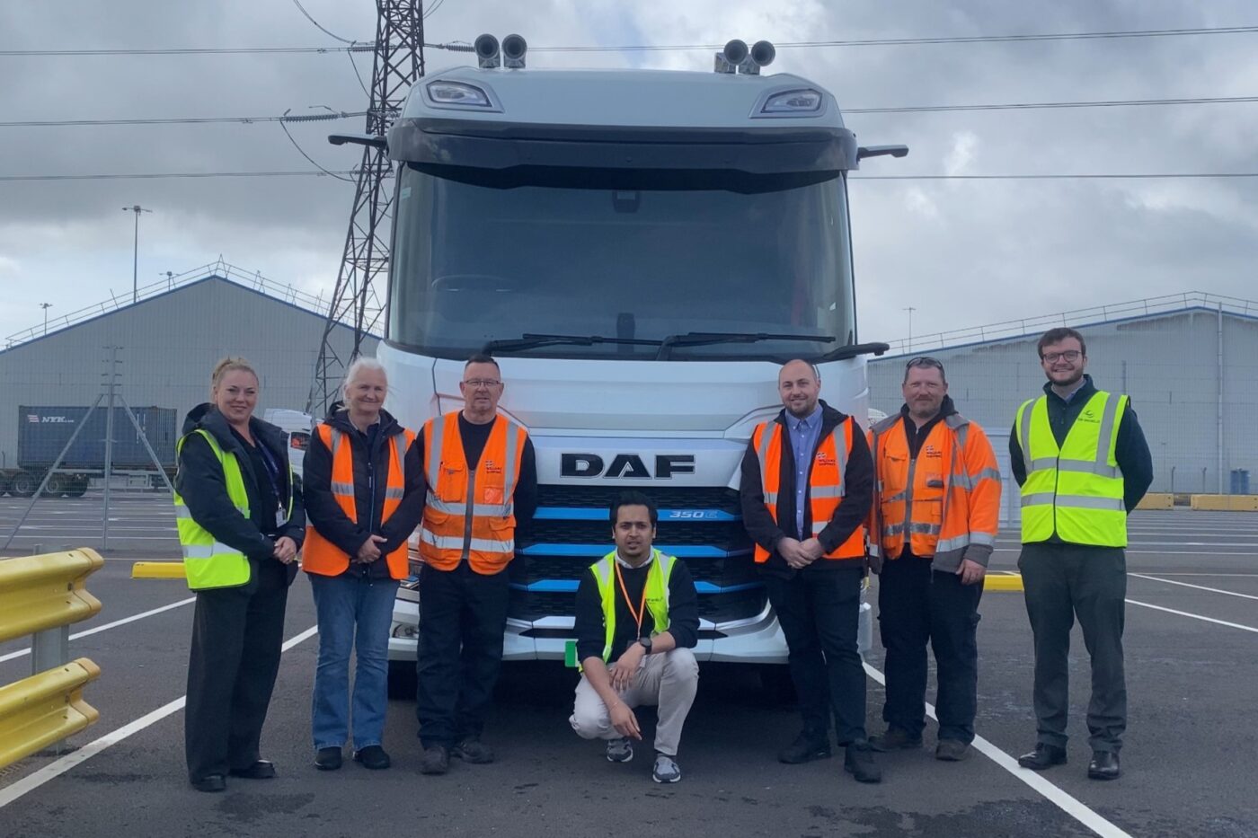 DP World launches electric HGV rental scheme in the UK