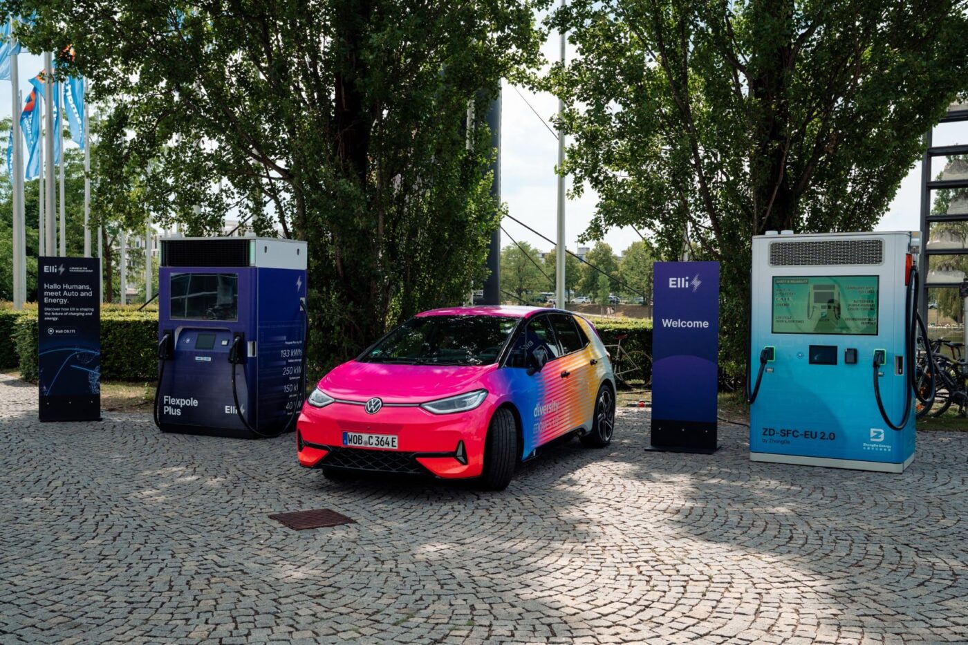 Volkswagen, Volkswagen ends charging station production