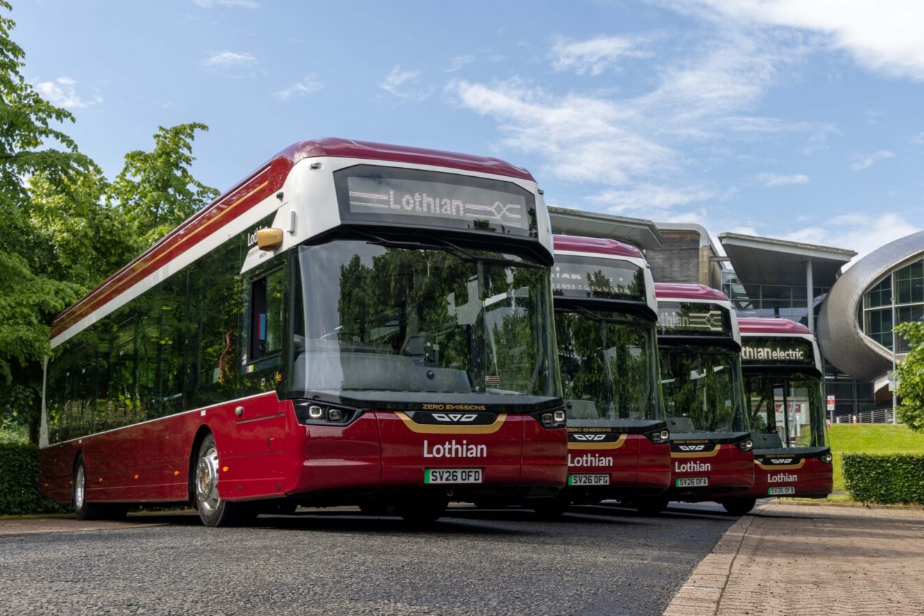 Lothian Buses expands electric bus fleet