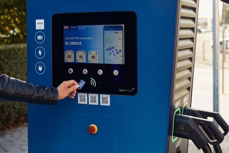 Prague has inaugurated a charging hub with 161 charging points