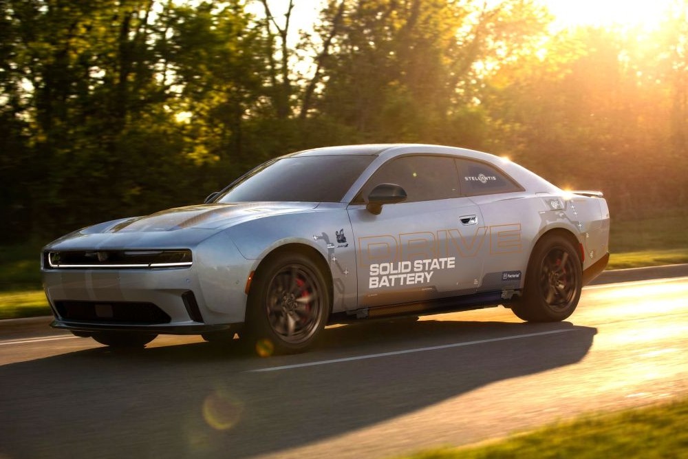 Dodge showcases muscle car with solid-state battery