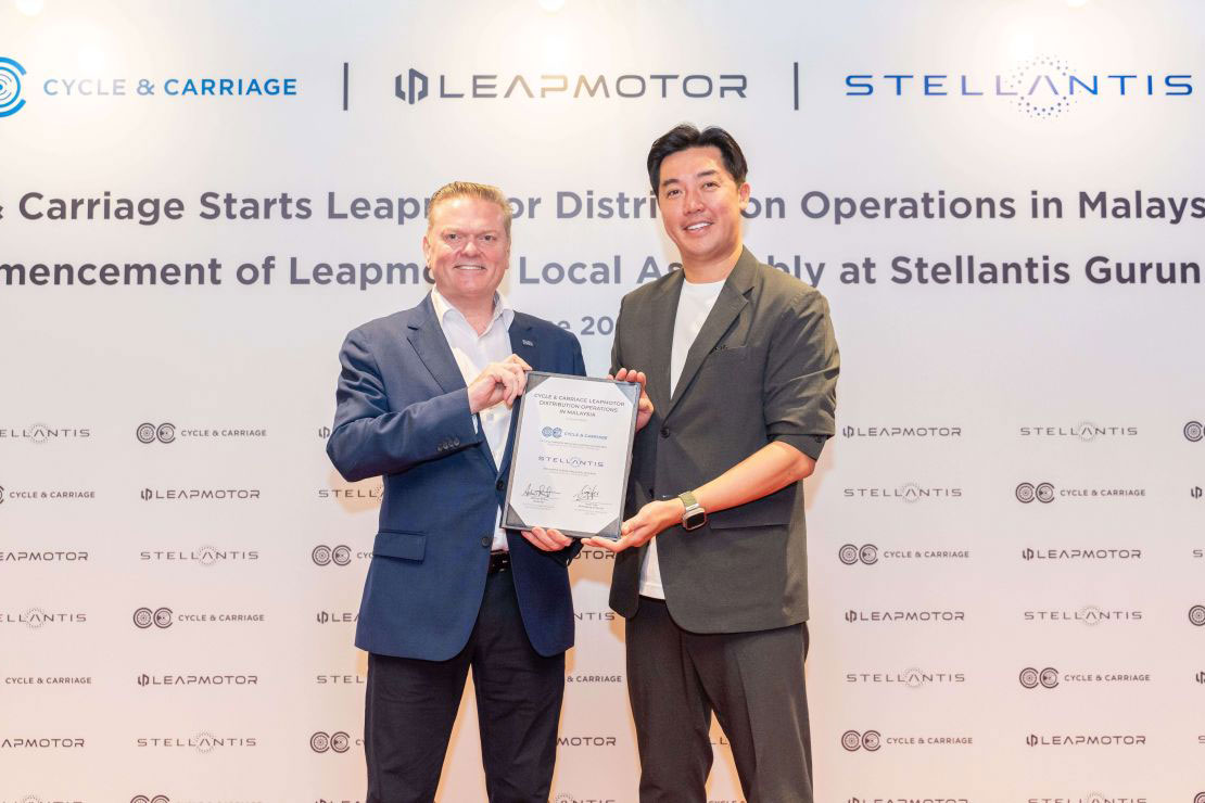 Malaysia: Stellantis starts local assembly of Leapmotor C10