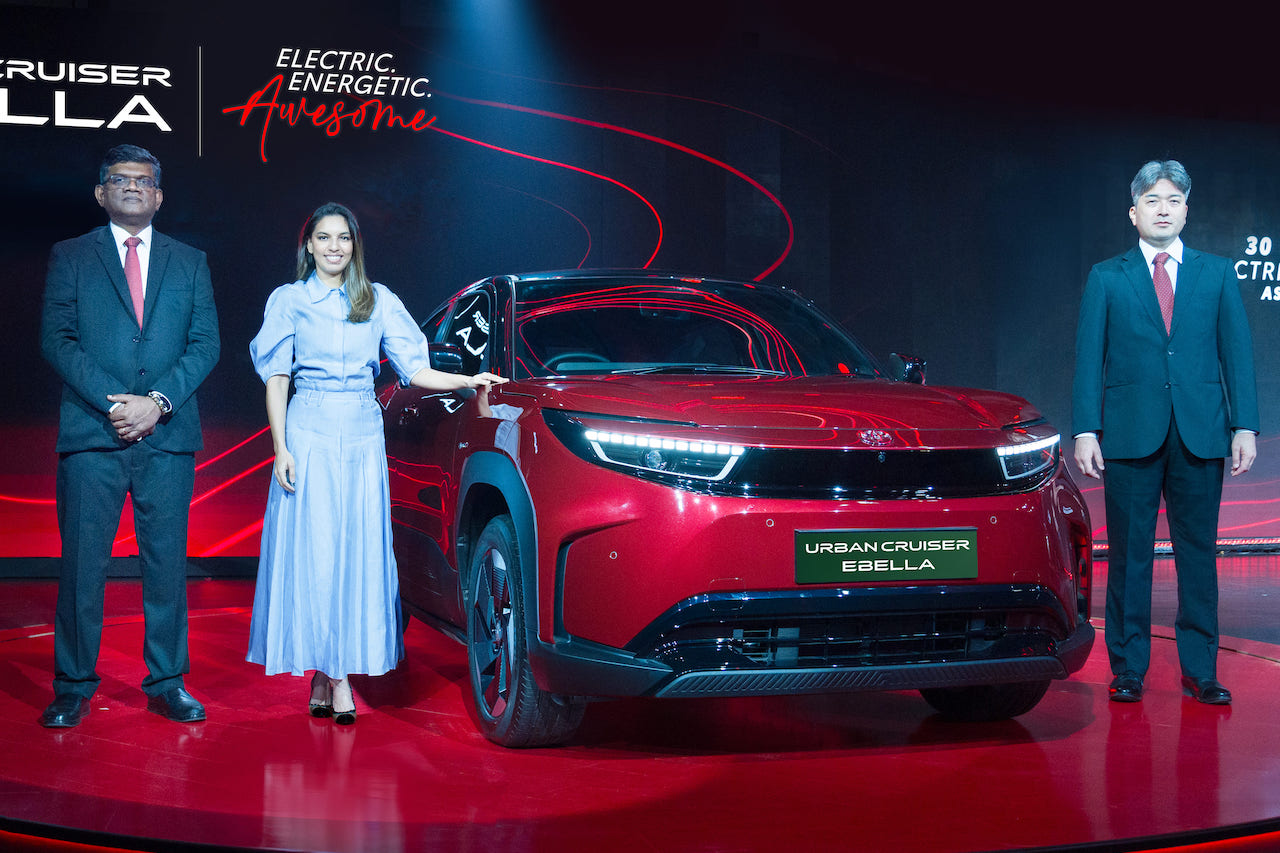 Toyota, Toyota Urban Cruiser, India: Toyota launches the Urban Cruiser Ebella as its first EV