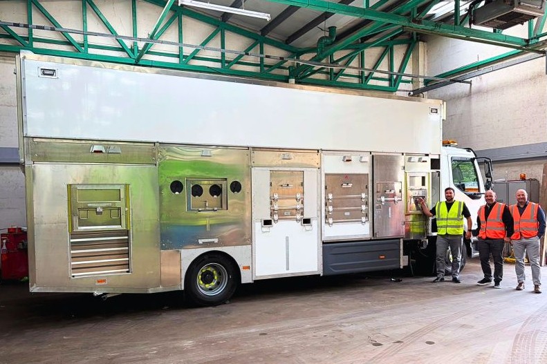 Neath Port Talbot launches UK’s first fully electric recycling fleet