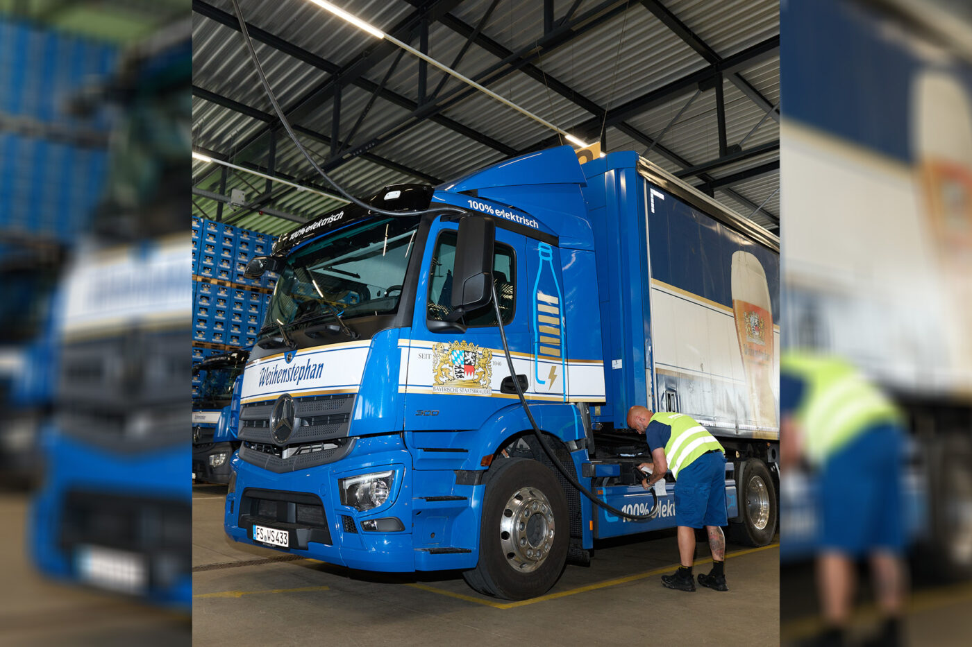 Germany: World’s oldest brewery launches charging hub for electric trucks