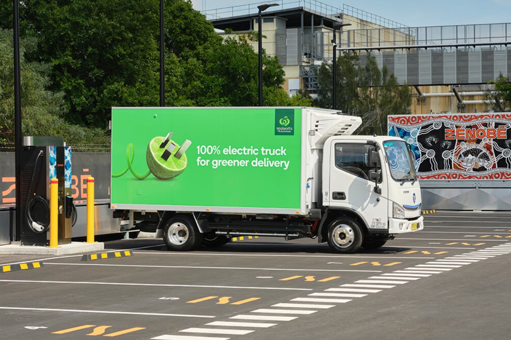 Woolworths expands electric truck fleet with 148-vehicle Zenobe deal