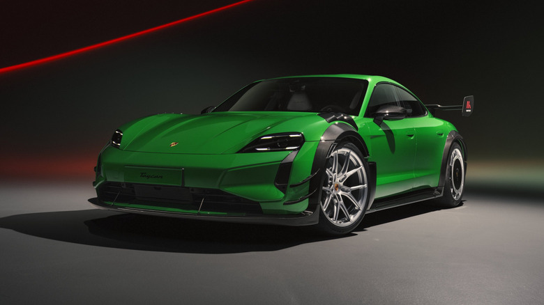 Manthey Racing Kit Takes The Porsche Taycan Turbo GT To New Extremes