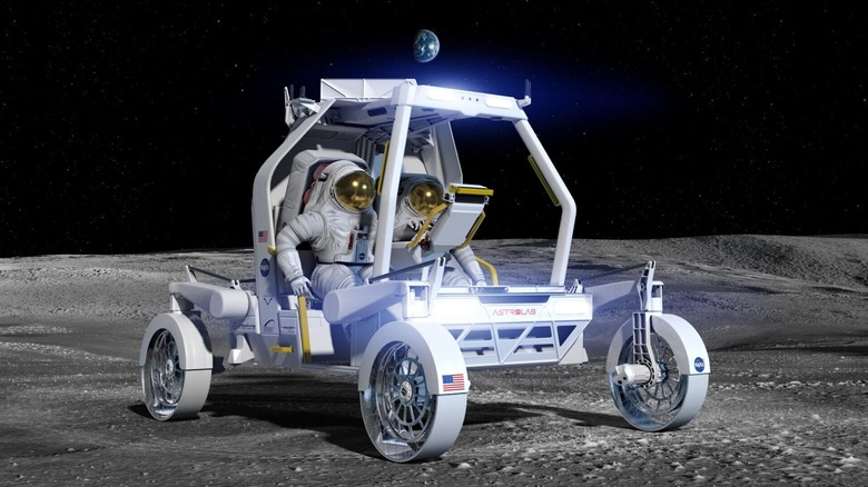 NASA Unveils Next Generation Of Moon Cars As Plans For A Permanent Lunar Base Take Shape