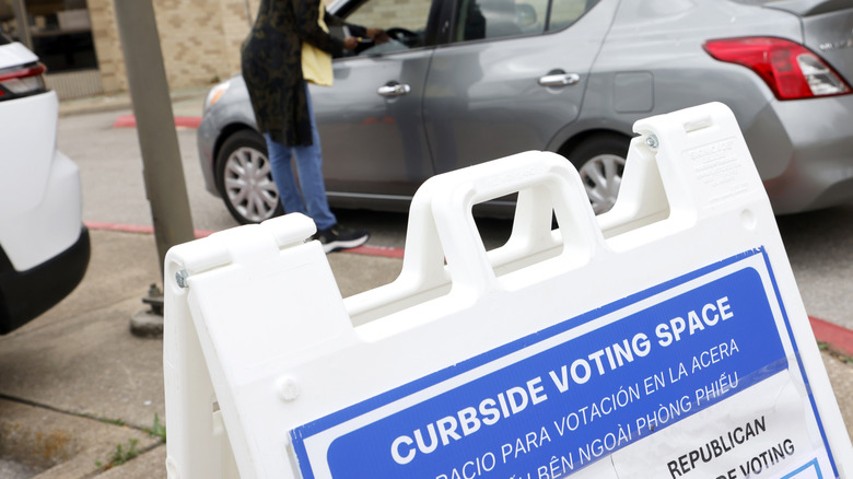 Americans Love Drive-Throughs So Much We Even Have Drive-Through Voting