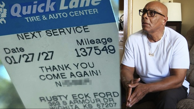 Black Man 'Belittled' When He Discovered A Ford Mechanic Printed The N-Word On His Oil Change Sticker