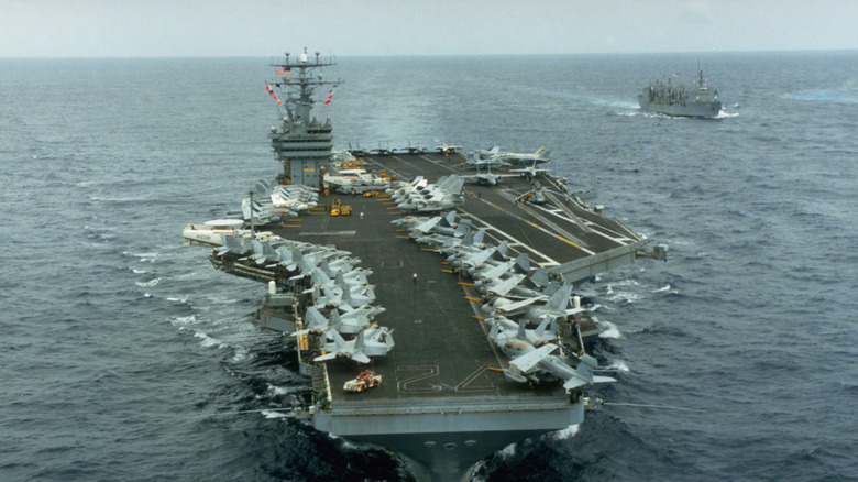 Crew Of Aircraft Carrier In Persian Gulf Reaches Breaking Point, Multiple Attempted Overboards Reported
