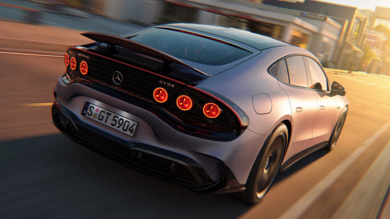 Dual-Motor Mercedes-AMG GT53 4-Door Coupe Has Less Power, Longer Range And 'Authentic' Inline-6 Noises