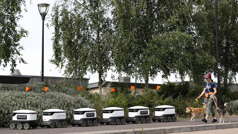 Delivery Robots Abandon College Campuses Like A Failed Military Occupation