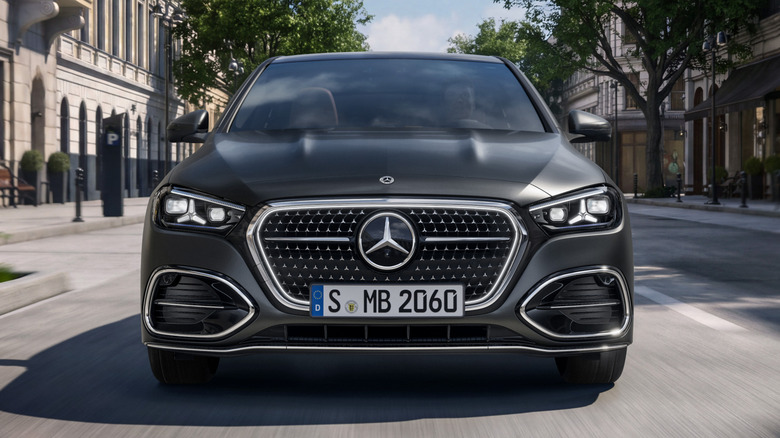 Gas-Powered 2027 Mercedes C-Class Updated With Star Treatment Front End And A Bigger Brain