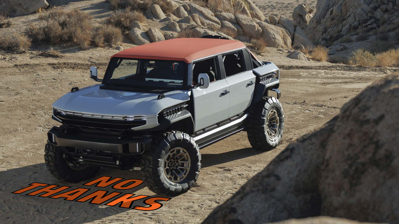 GMC Made The Hummer X For Me And My Climbing Polycule, And We Don't Want It
