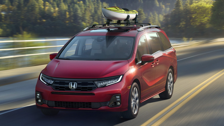 Honda Recalls 440,830 Odyssey Minivans For Rear Curtain Airbags That May Deploy After Hitting A Pothole