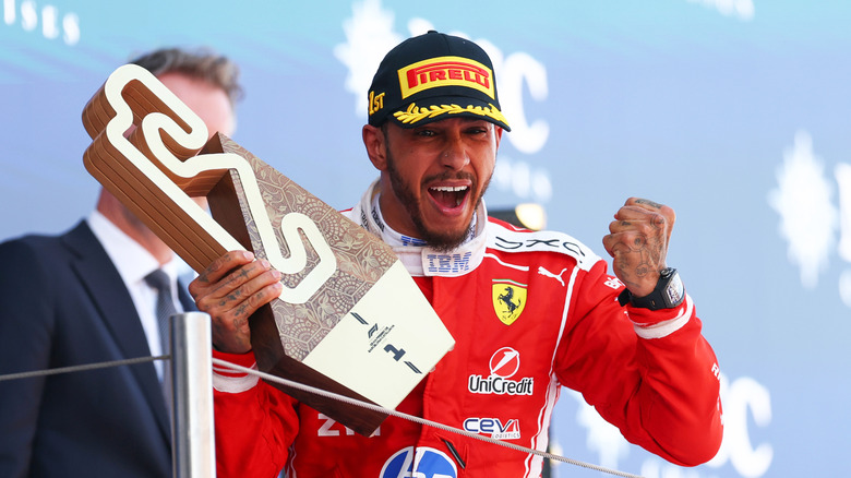 Lewis Hamilton Snaps 20-Month Win Drought With First Ferrari GP Victory