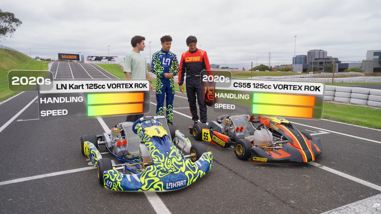 Let Carlos Sainz And Lando Norris Show You How Far Go-Karts Have Come Since The 1950s