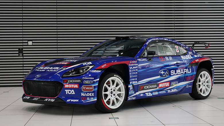 Subaru Finally Built A Turbocharged AWD BRZ, But It's Only For Rally Racing In Japan