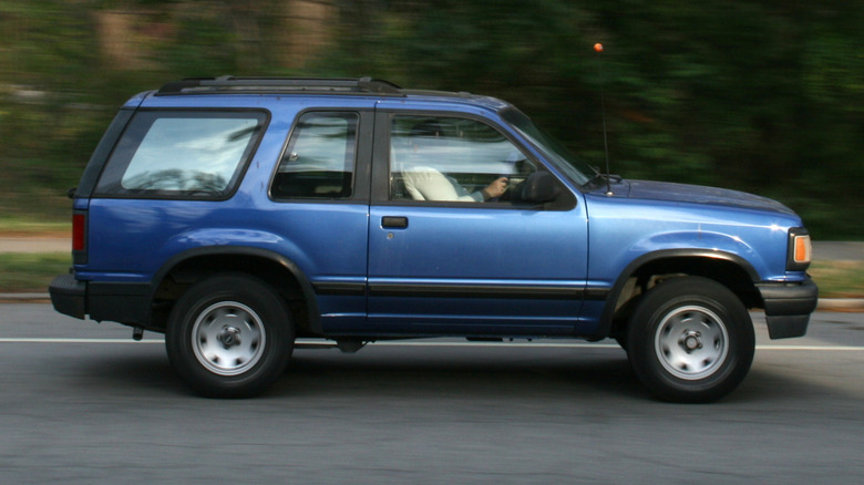 The Mazda Navajo Wasn't Made By Mazda, It Was A Ford Explorer Built In Kentucky
