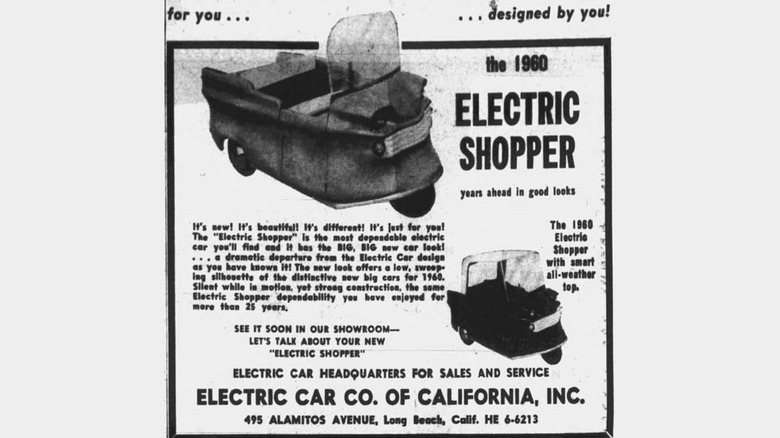 This Little Weirdo 1960s Electric Grocery-Getter With A 30 Mile Range Cost Only A Penny A Day To Run