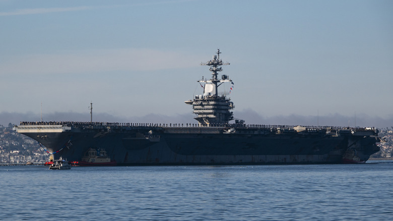 Trump Administration Covers Up Real Reason USS Abraham Lincoln Hasn't Been Resupplied: Because Iran Blew Up The Resupply Base