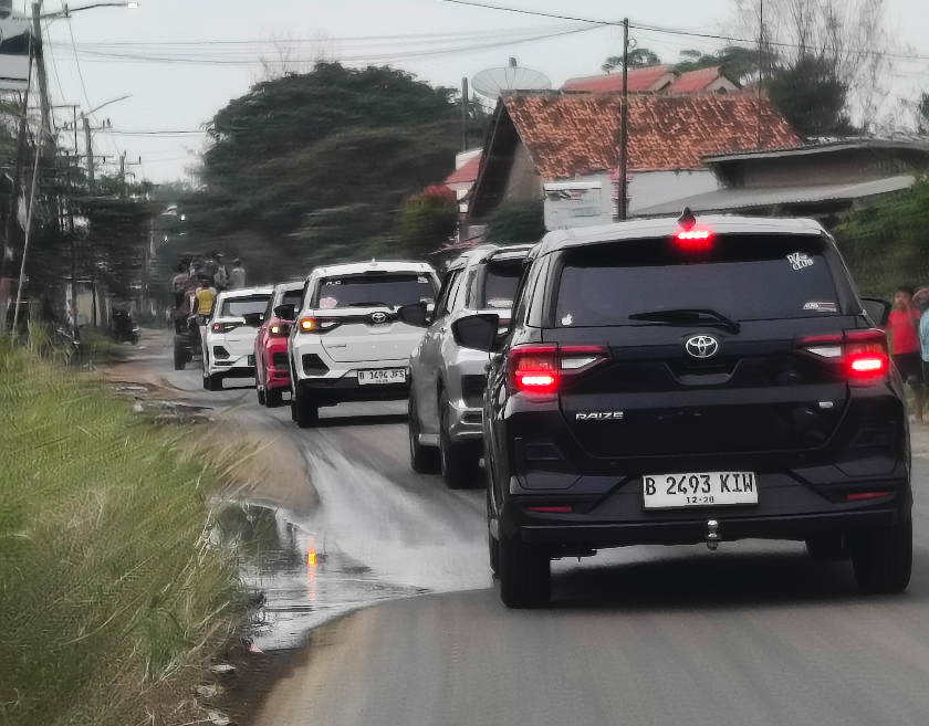 Rayakan Ulang Tahun Perdana, 50 Member Raize Community Club Adakan Touring Jakarta-Pekalongan
