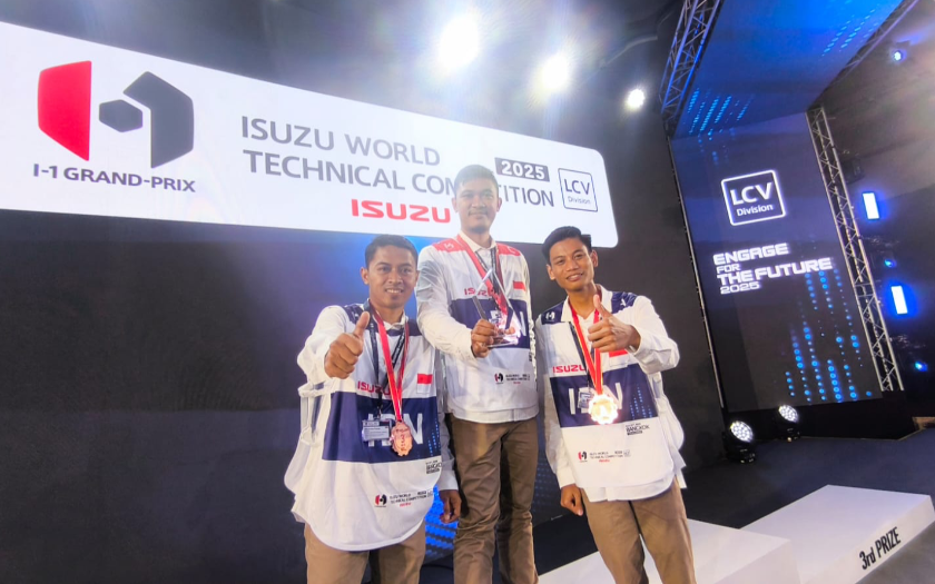 Isuzu, Dari 18 Negara, Mekanik Isuzu Indonesia Tembus 3 Besar Dunia di Kompetisi Mekanik i-1GP