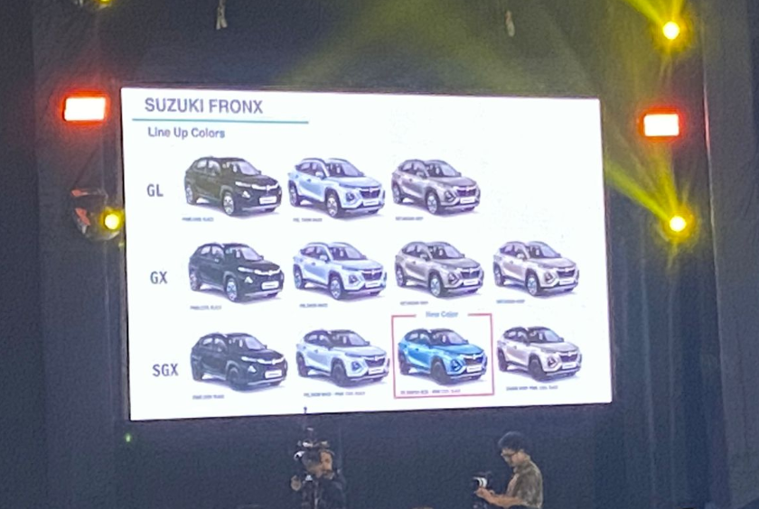 Pilihan Beragam, Inilah Warna Suzuki Fronx yang Menggoda