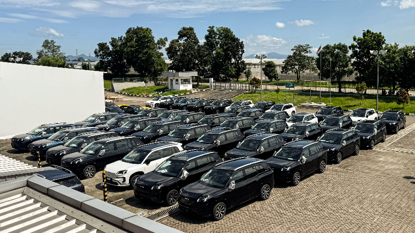 500 Unit Mobil Listrik Aion V Siap Keluar Kandang, Produksi Lokal Perdana GAC AION Dimulai