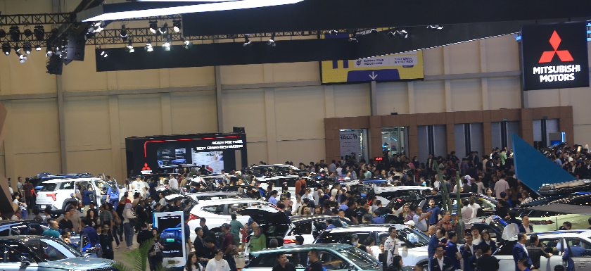 Mitsubishi Raih 4.110 SPK Selama 11 Hari GIIAS 2025, Destinator Paling Banyak Dipesan