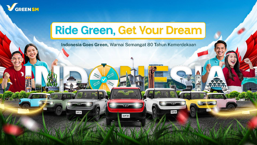 Penumpang dan Pengemudi Taksi Green SM Full Senyum, Bawa Pulang VinFast VF 3 Gratis, Ini Daftar Pemenangnya