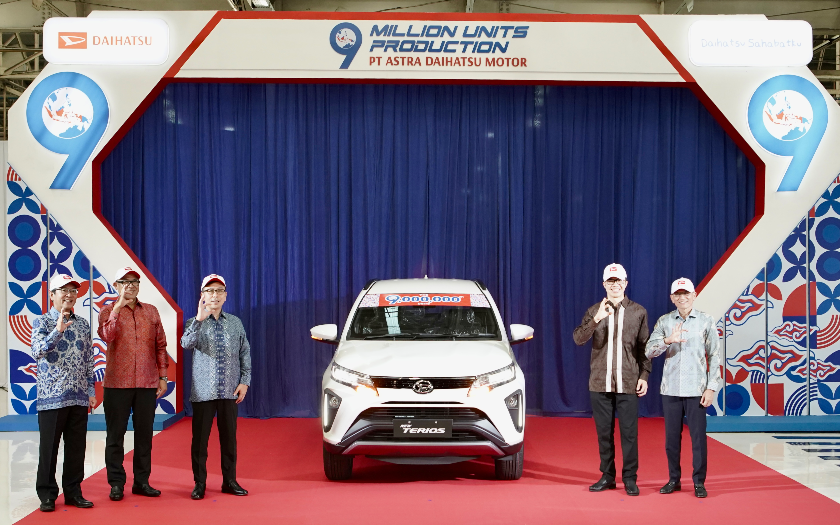 Daihatsu, Daihatsu Cetak 9 Juta Produksi, Buktikan Indonesia Jadi Basis Otomotif Dunia