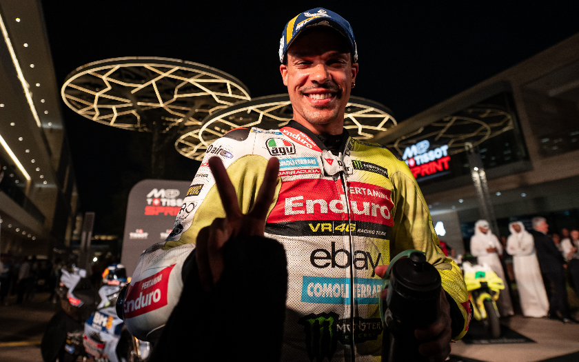 Franco Morbidelli Full Senyum, Pertamina Enduro VR46 Racing Team Perpanjang Kontrak Sampai 2026
