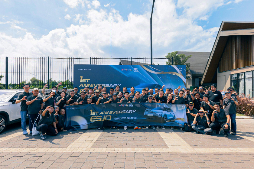 E5.ID Rayakan Ulang Tahun Pertama di Bogor, 50 Mobil Listrik Chery E5 Ramaikan Acara