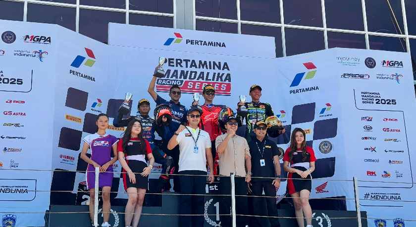Felix Putra Mulya Raih Podium Utama Kelas 250 cc PMRS, Pertamax Turbo Bahan Bakar Andalannya