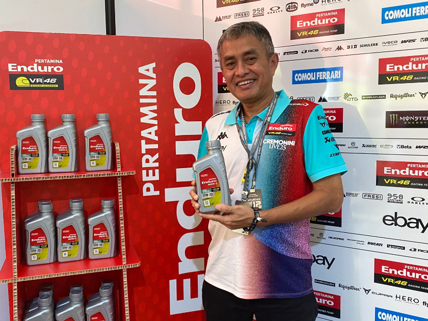 Banyak Senyum, Siswa SMKN 1 Kopang Lombok Punya Kesempatan Lihat Motor tim VR46