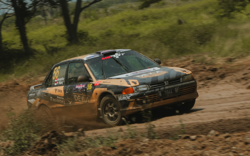 Dewa United Motorsports Kunci Gelar Juara Nasional Tim 2025 di Sprint Rally Putaran 5