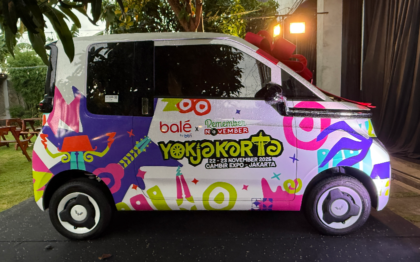 Wuling Air ev Lite Diguyur livery Ajang Musik, Jadi Hadiah Gratis Khusus Penonton Yokjakarta